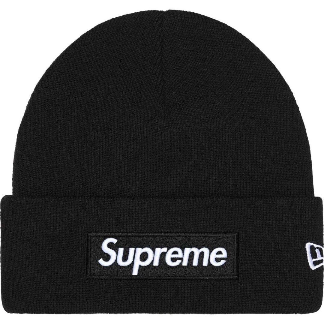 New Era® Box Logo Beanie Black