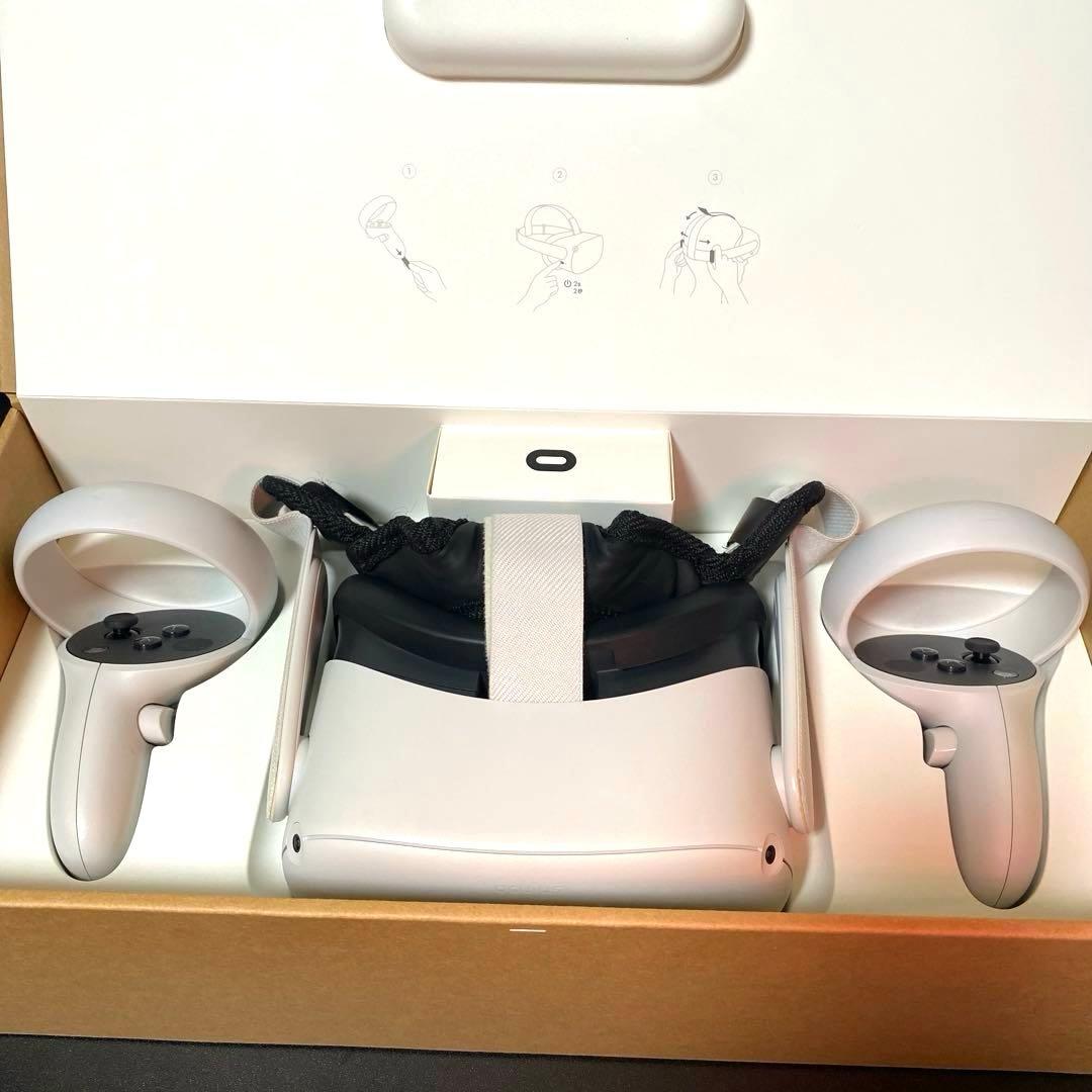 256GB  Quest2 (ヘッドバンド、有線ケーブル付)