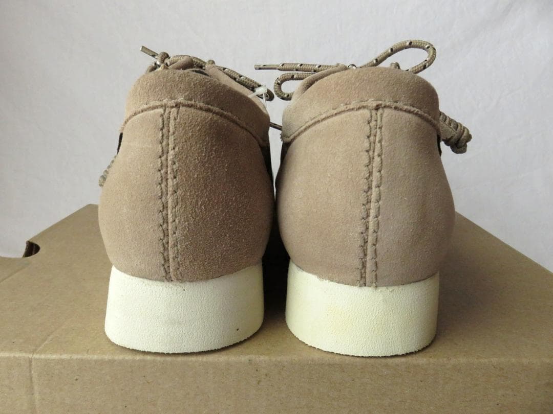 クラークス ワラビー GTX サンド UK7.5 ゴアテックス 防水 ビブラム