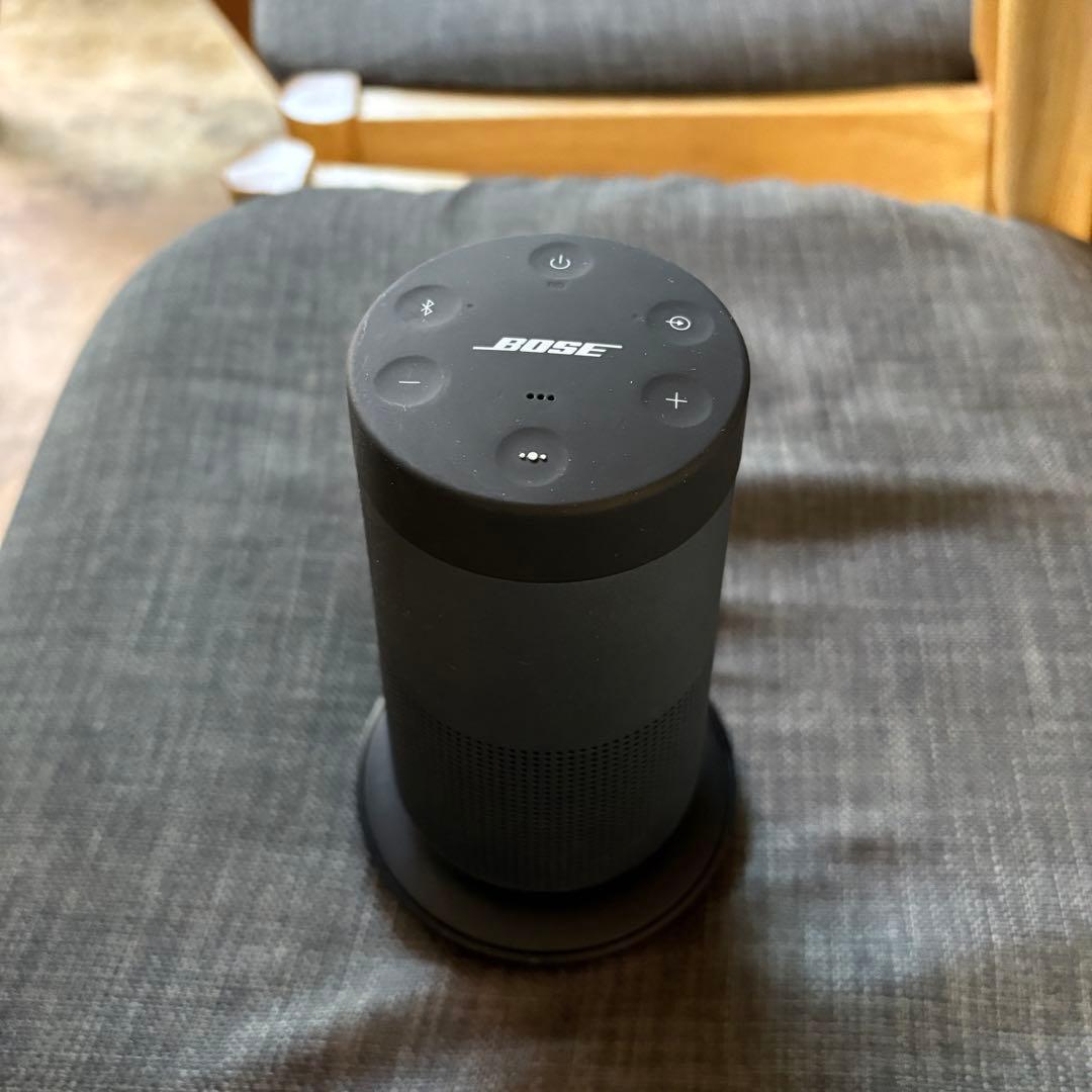 BOSE ワイヤレススピーカー ブラック、充電クレードル