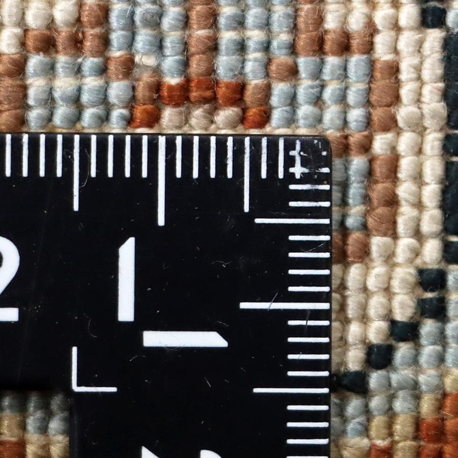 Y2361 中国シルク絨毯 シルク100% 手織り180段 大判276×182㎝