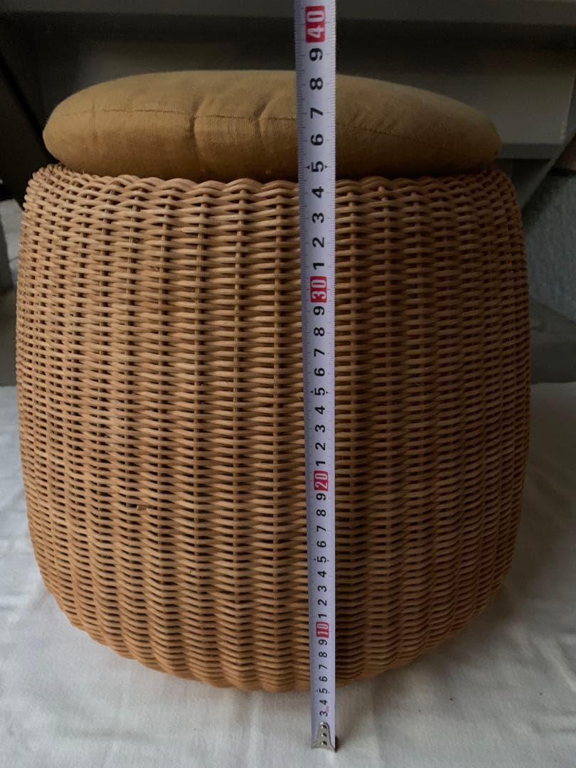 希少 山川ラタン 剣持勇デザイン ヴィンテージ スツール ジャパニーズモダン A