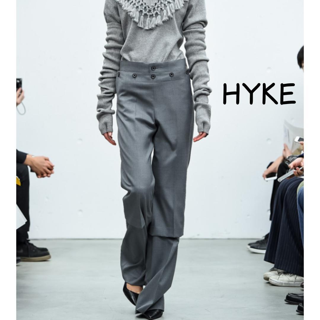 HYKE　ハイク　マリンワイドパンツ　希少サンプル品　３サイズ　美品