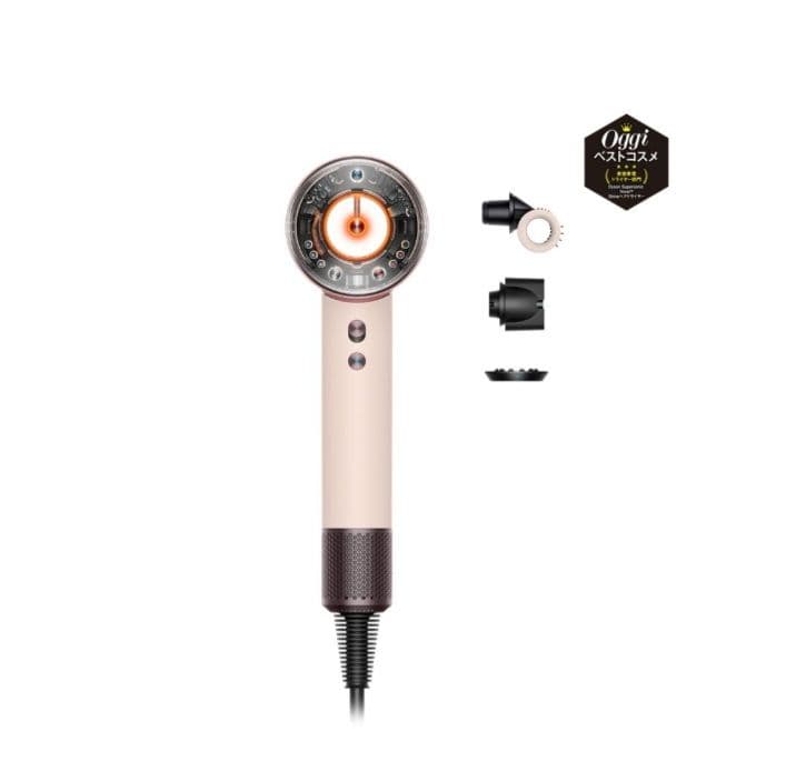 dyson　ダイソン　ピンク ヘアドライヤー 温度調整機能付き