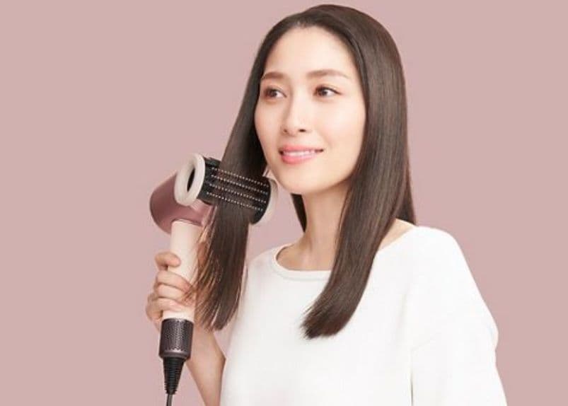 dyson　ダイソン　ピンク ヘアドライヤー 温度調整機能付き