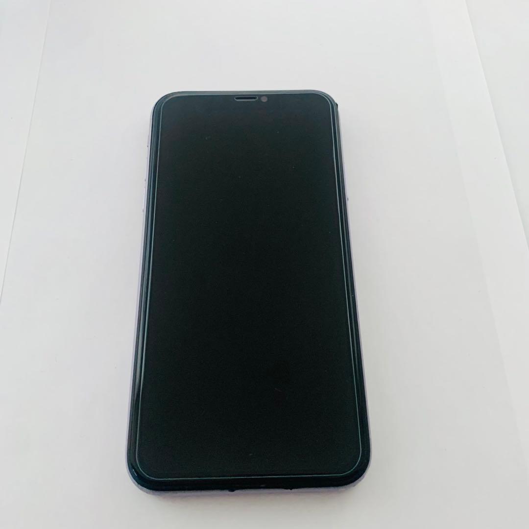 Apple iPhone 11 パープル ジャンク 背面傷あり