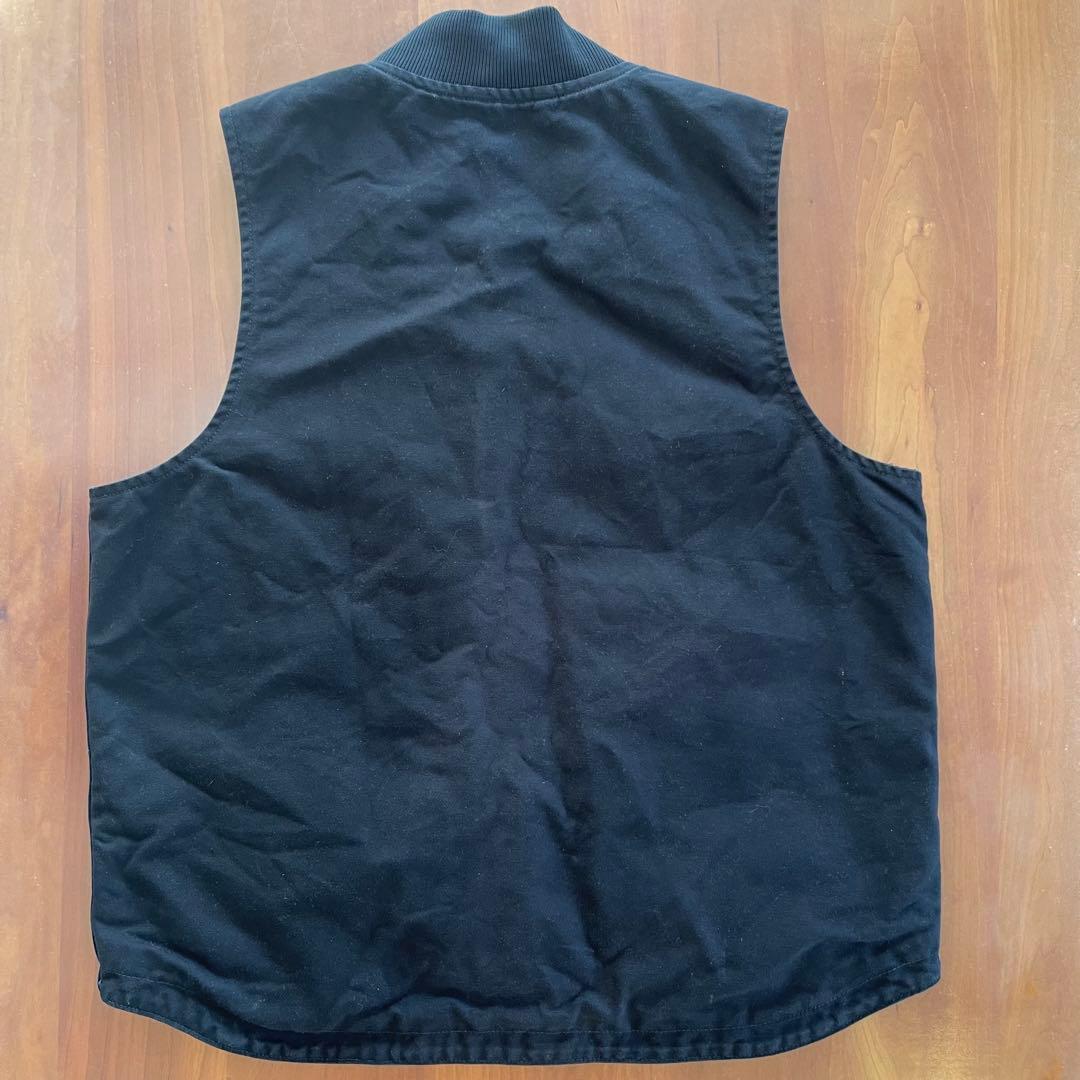 ★カーハート　carhartt ダックベスト 104395 BLK★Lサイズ★