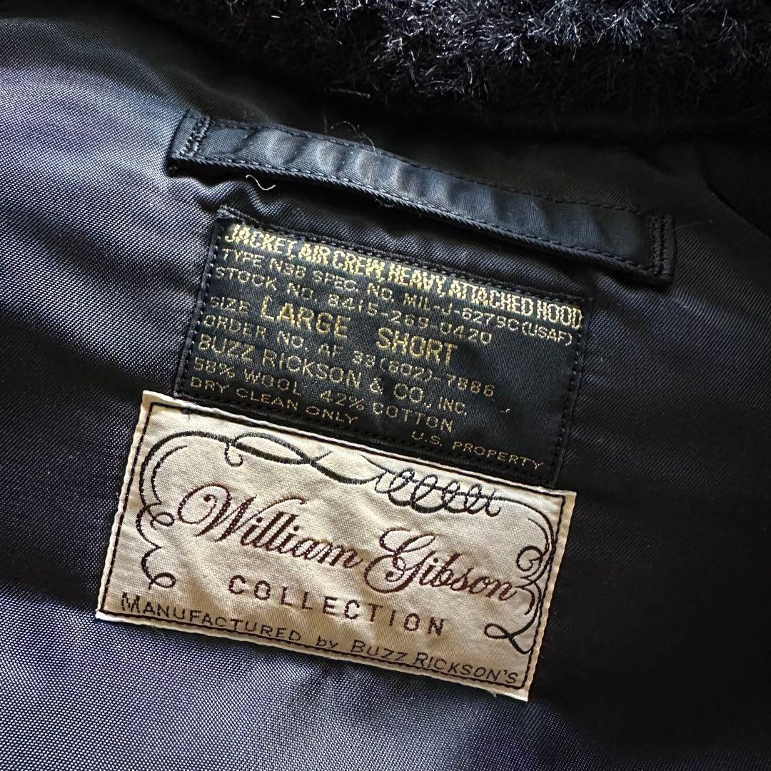 バズリクソンズ　N-3B　L　ウィリアム・ギブソン　ショート