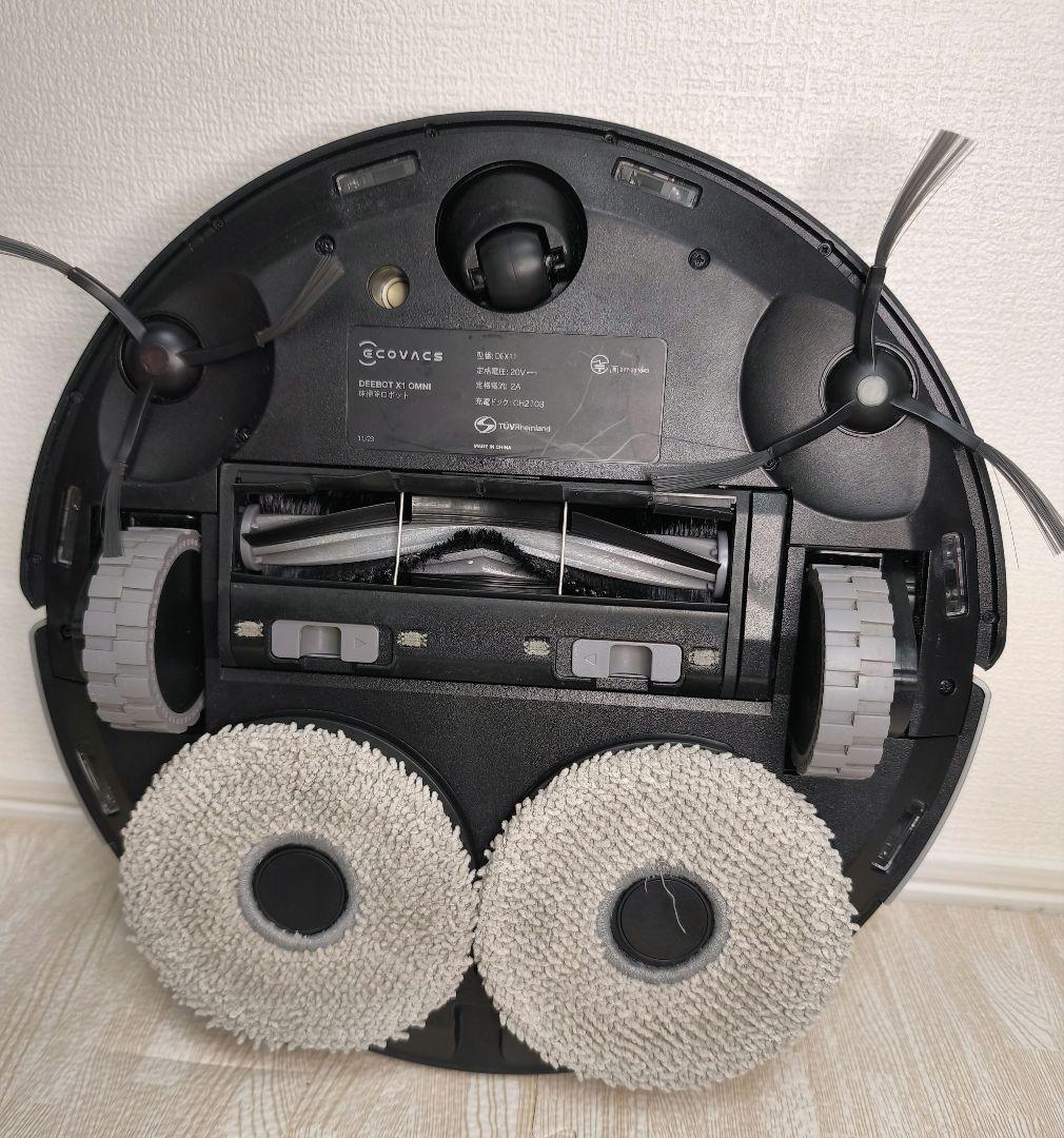 ECOVACS DEEBOT X1 OMNI ロボット掃除機 おまけ替モップ付