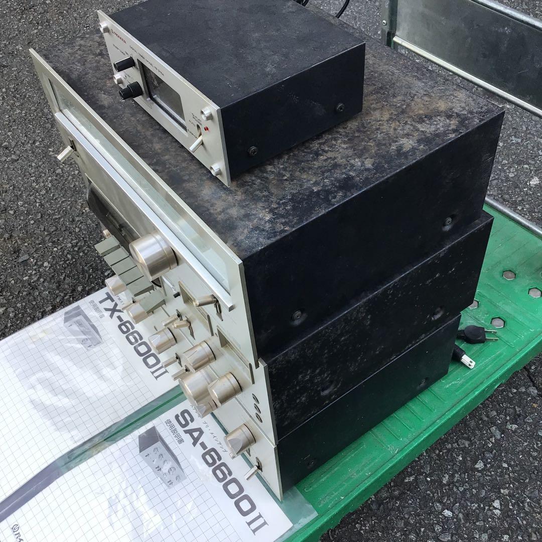 Pioneer オーディオ機器　パタパタ時計　セット チューナー　デッキ　アンプ