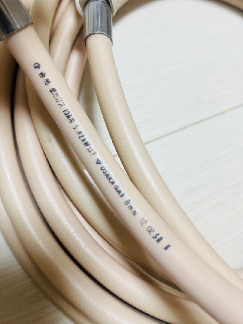 ガスファンヒーターリンナイRC-U5801E 2020年製　都市ガスホース10m