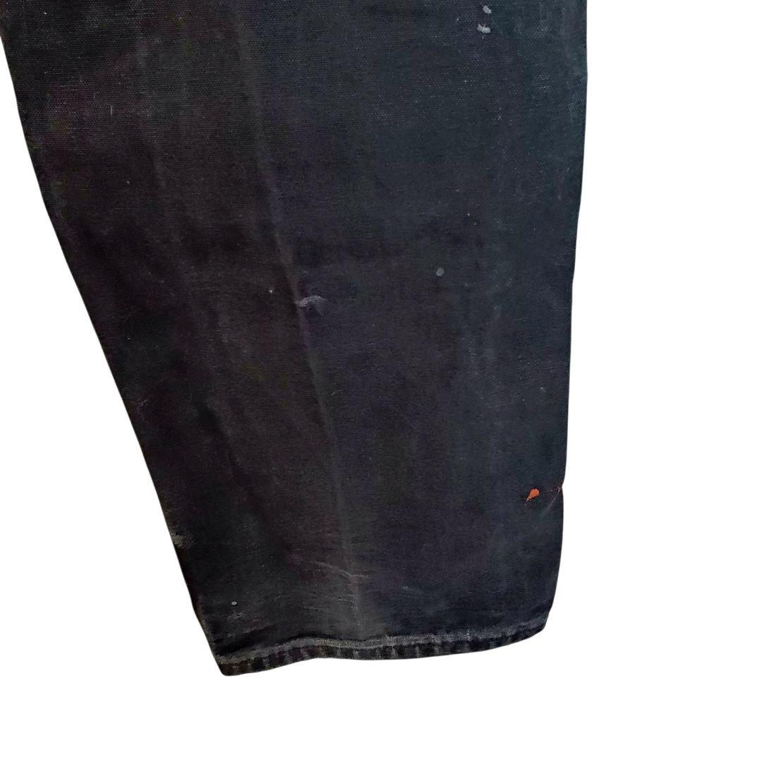 Carhartt ダブルニー ブラック 31×34 ペンキワーク USA製