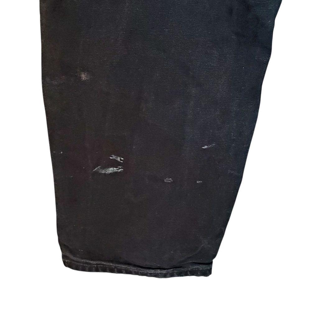 Carhartt ダブルニー ブラック 31×34 ペンキワーク USA製