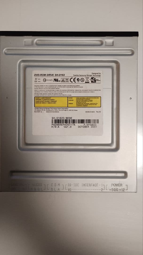 Samsung SH-D162 DVDドライブ