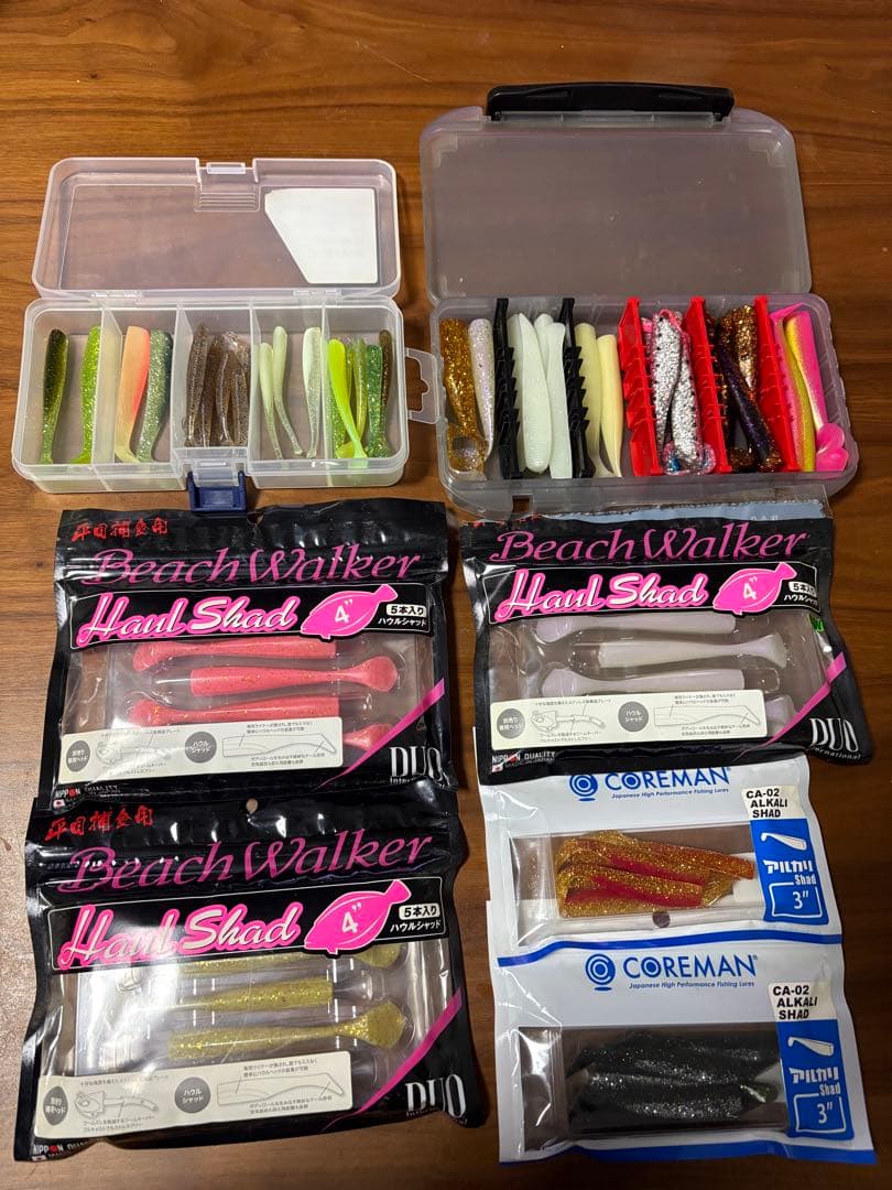 シマノ ダイワ メガバス コアマン等有名メーカールアー 仕掛け 大量セット