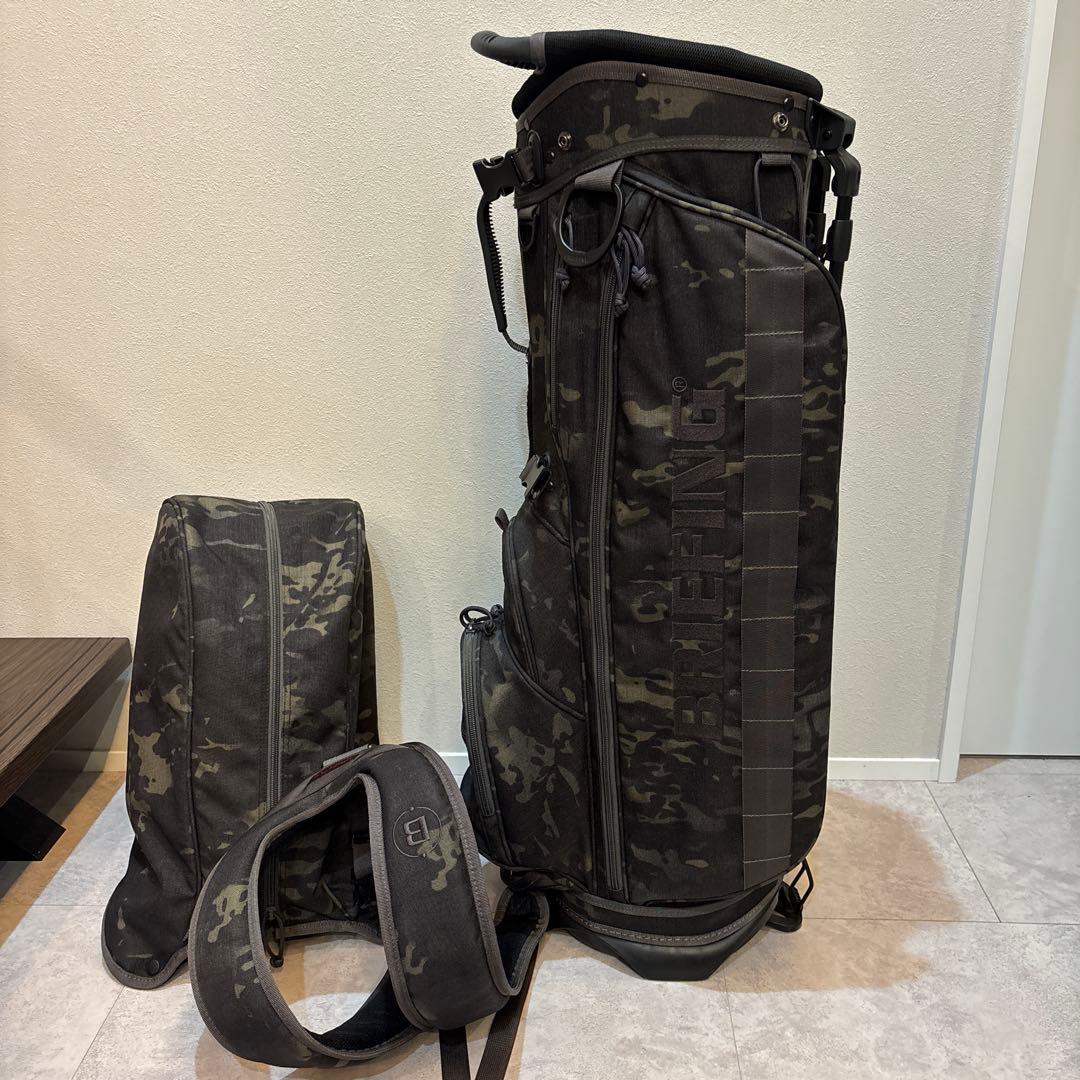 【BRIEFING】ブリーフィング　カモフラキャディバッグ