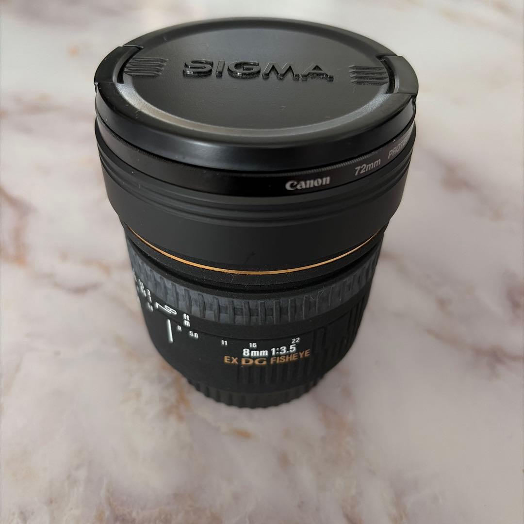デジタルカメラ SIGMA 8mm F3.5 EX DG CIRCULAR FISHEYE