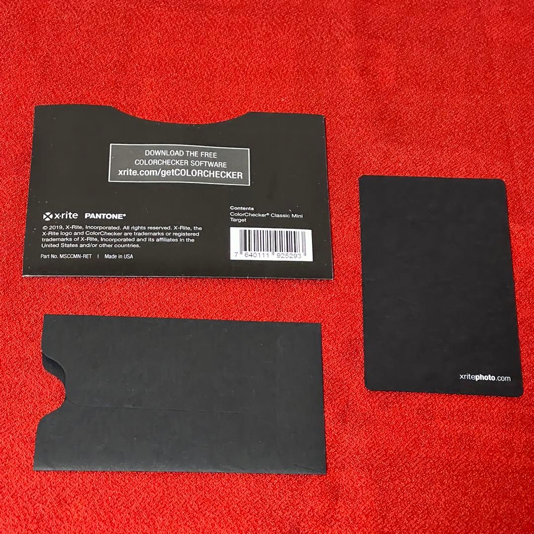 専用　x-rite colorchecker CLASSIC MINI