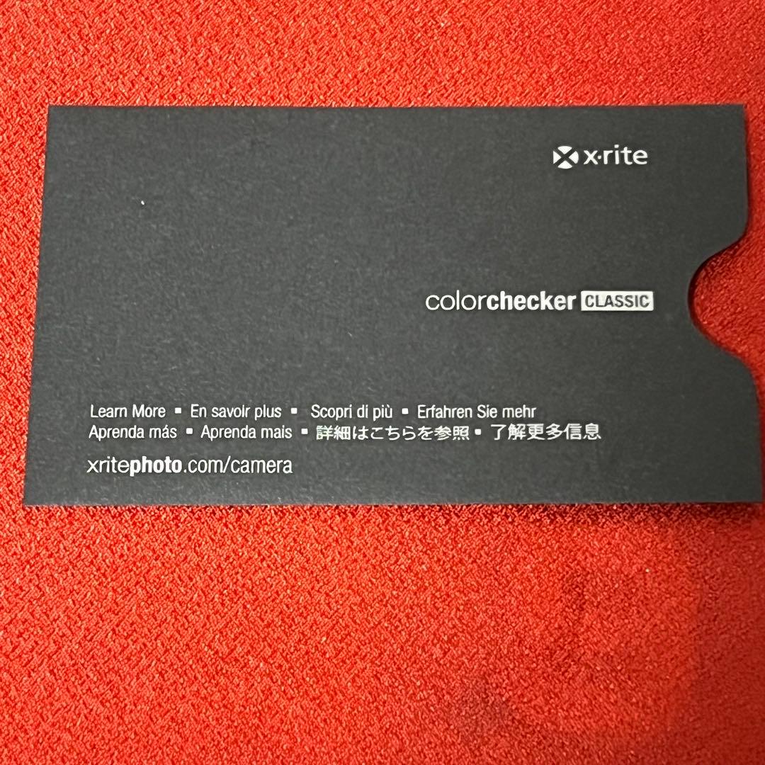 専用　x-rite colorchecker CLASSIC MINI