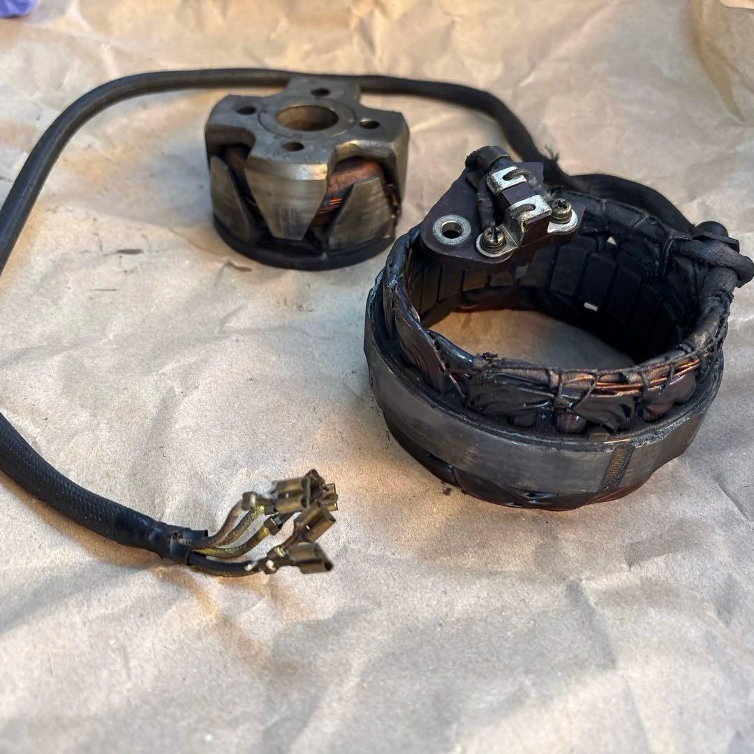 CBR400F CBX400F ステーターコイル ジェネレーターコイル ダイナモ