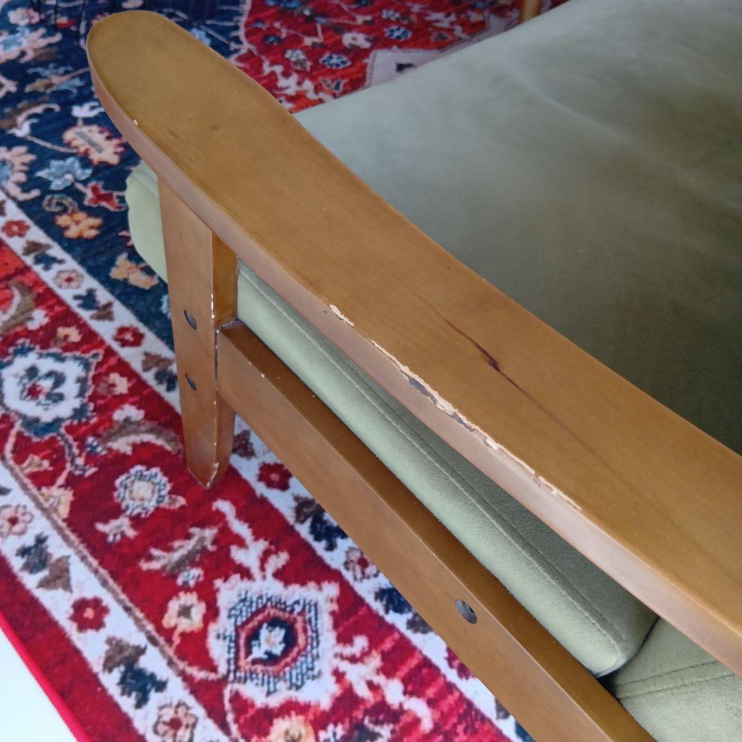 noce グリーンソファ