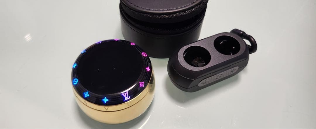 本物保証　ホライゾン イヤホン ゴールドLouis Vuitton