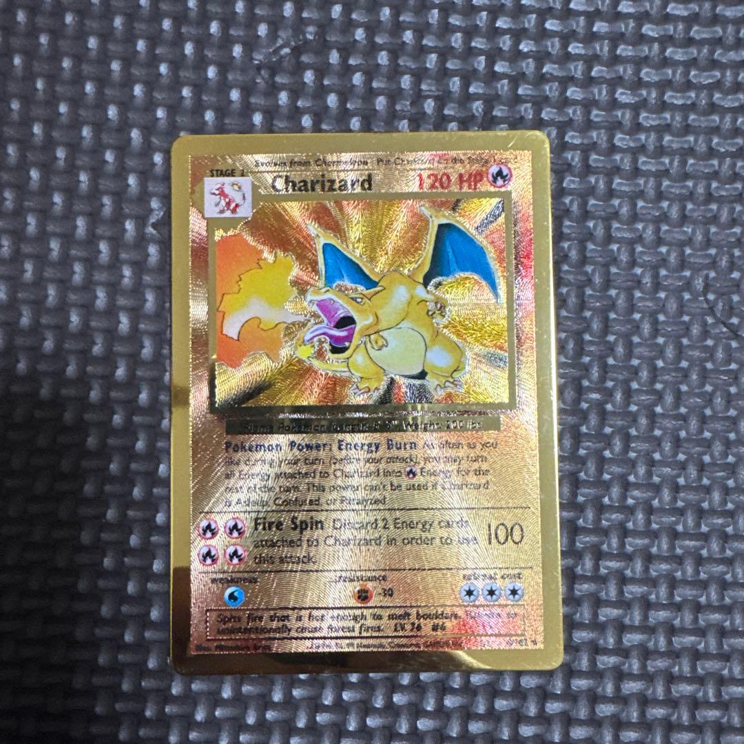 リザードン　25th 英語　メタルカード