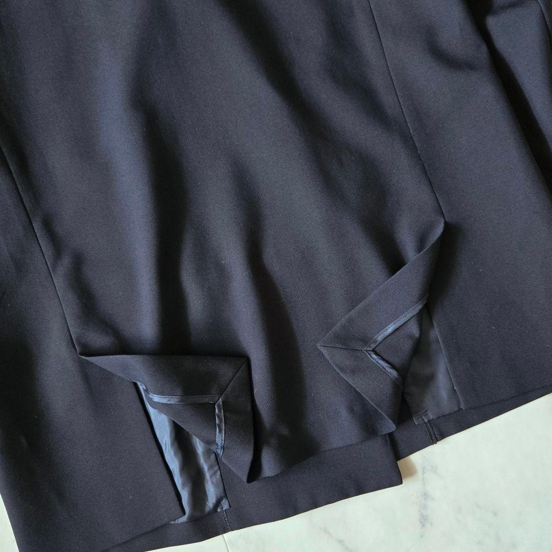 美品✨カデュネ　CADUNE　ライトテーラージャケット　ネイビー　金釦　ダブル