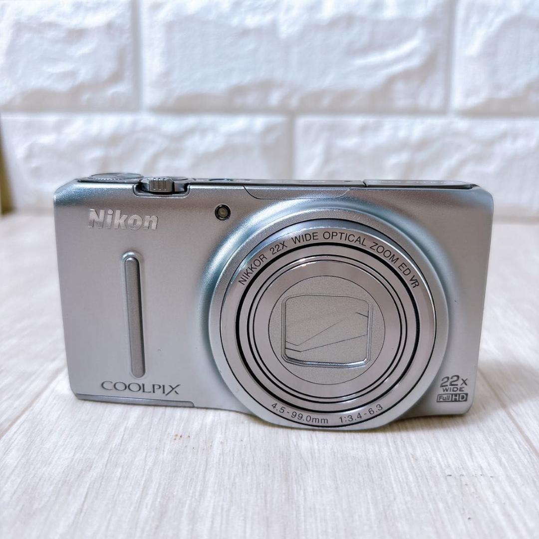 Nikon ニコン クールピクス S9500 シルバー コンパクトデジタルカメラ