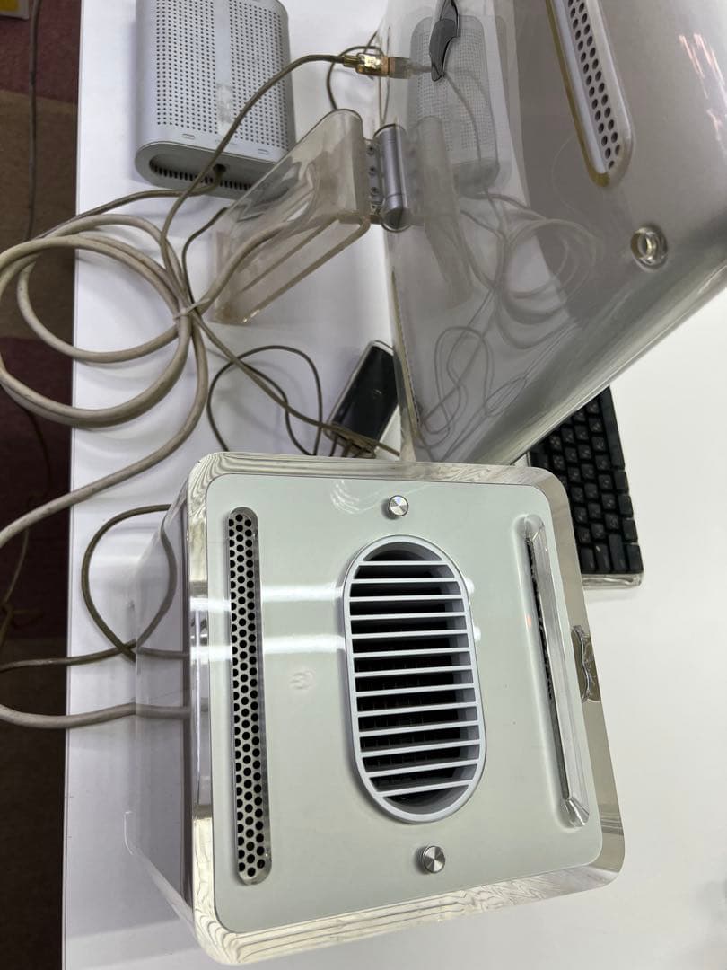 Macデスクトップ Apple Power Mac G4 Cube + Studio Display