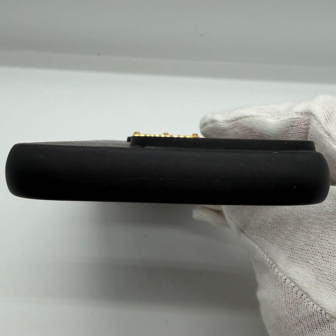 【美品】 PRADA iPhone14pro ケース サフィアーノレザー