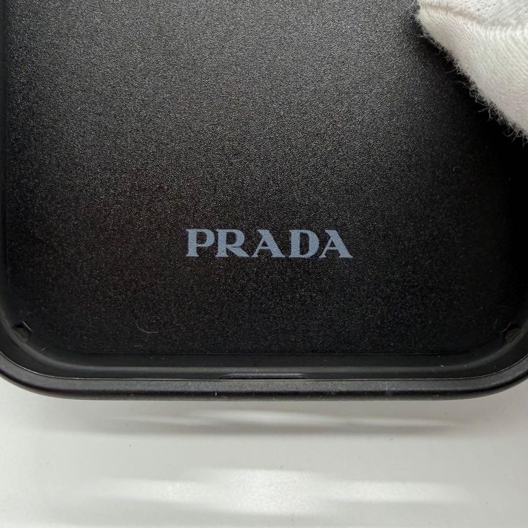 【美品】 PRADA iPhone14pro ケース サフィアーノレザー