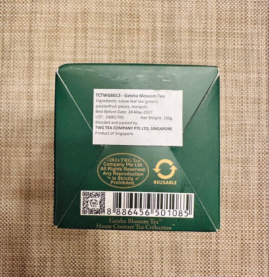 PinkTWG 茶葉　ゲイシャブロッサムとシルバームーン