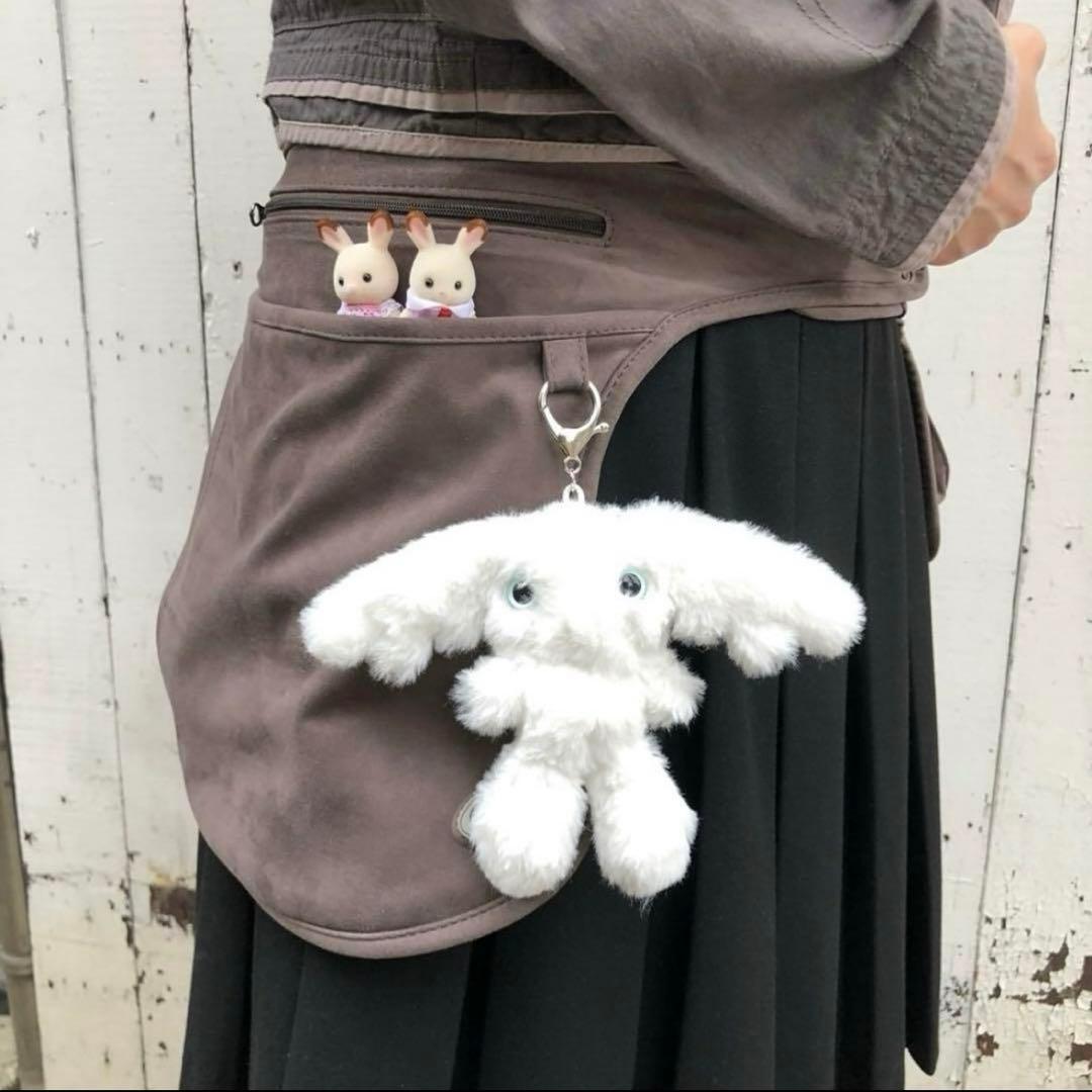 Coyseio SUEDE BELT BAG BROWN ウエストポーチ