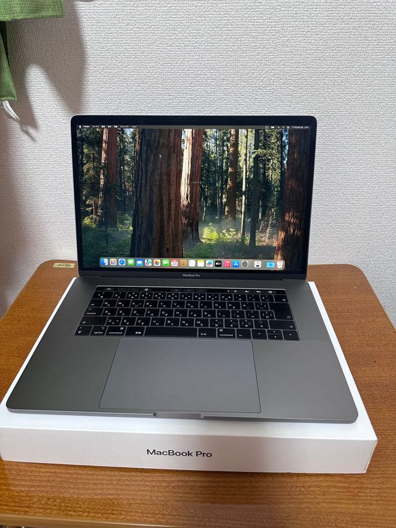 Macbook Pro 15インチ 2018 i7 512GB