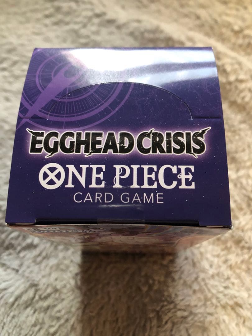 【テープ付】ワンピースカードEGGHEAD CRISIS エッグヘッドBOX1箱