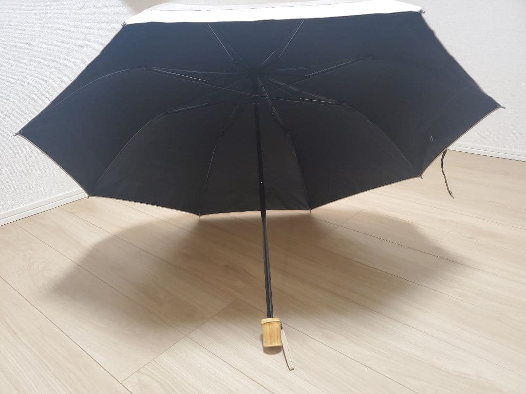 芦屋ロサブラン 折りたたみ日傘 ベージュ