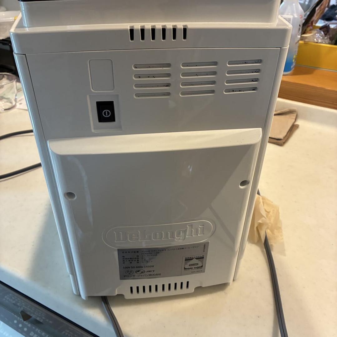 【ジャンク】デロンギ マグニフィカS ECAM22112W 全自動コーヒーマシン