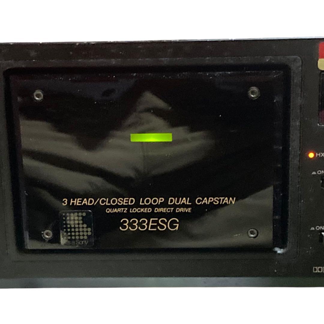 SONY　カセットデッキ　TC-K333ESG　ジャンク品
