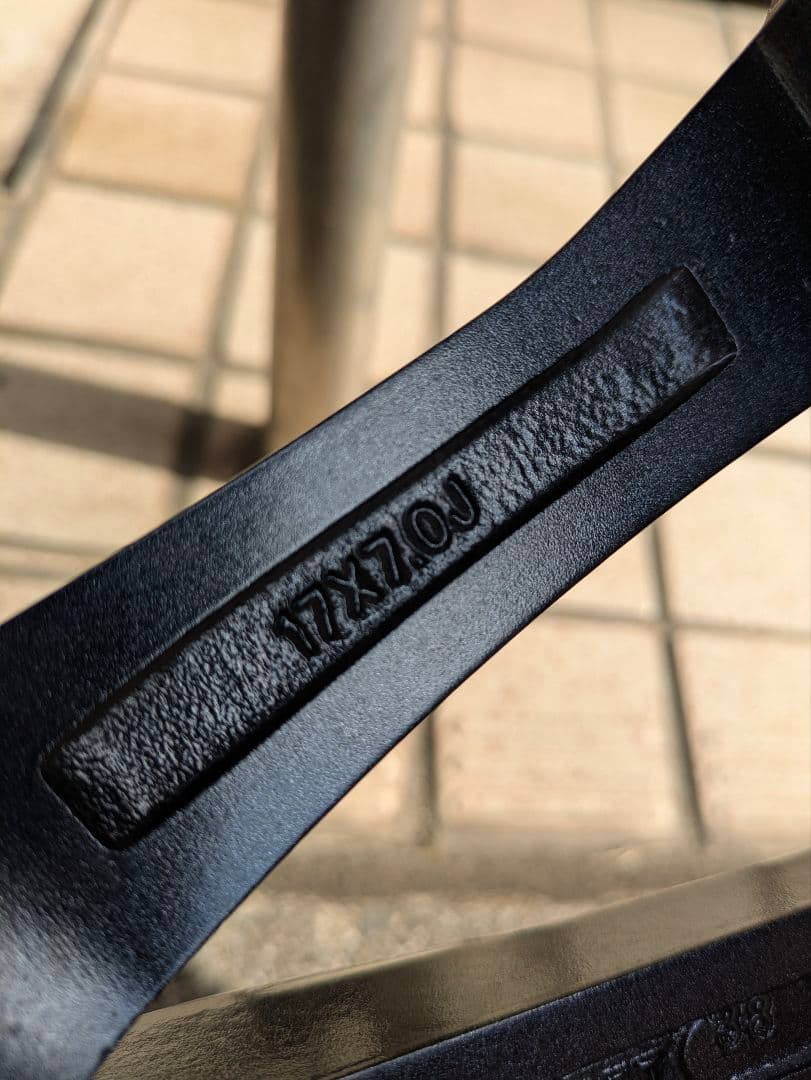 17インチ バリ山ミシュランスタッドレスタイヤ付きホイールセット