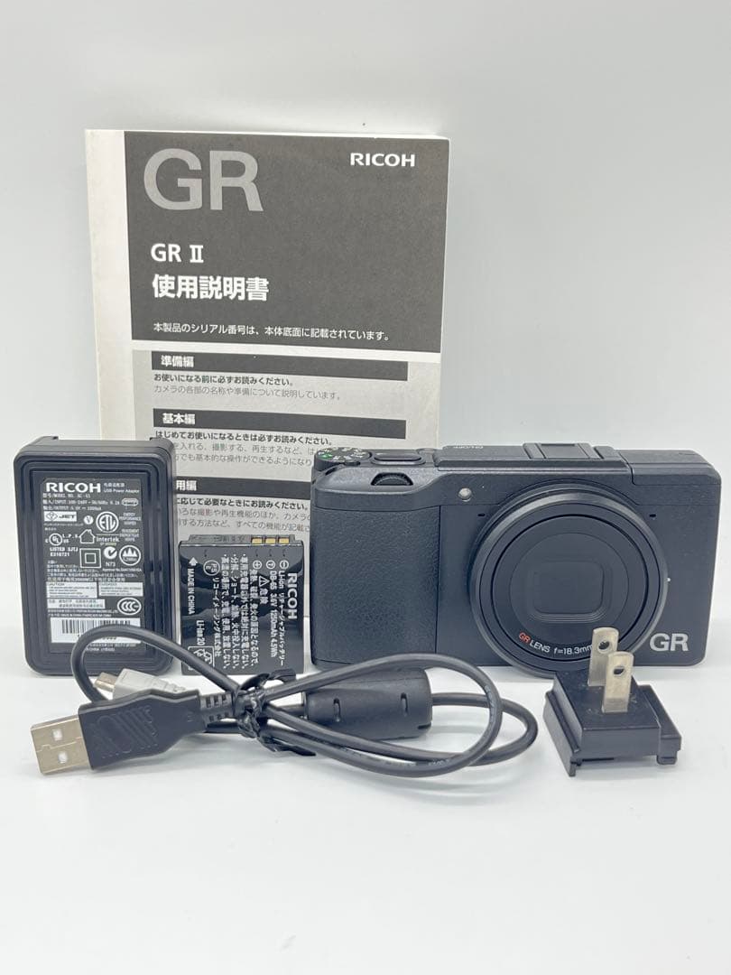 ほぼ未使用　3224ショット　RICOH GR2 デジタルカメラ
