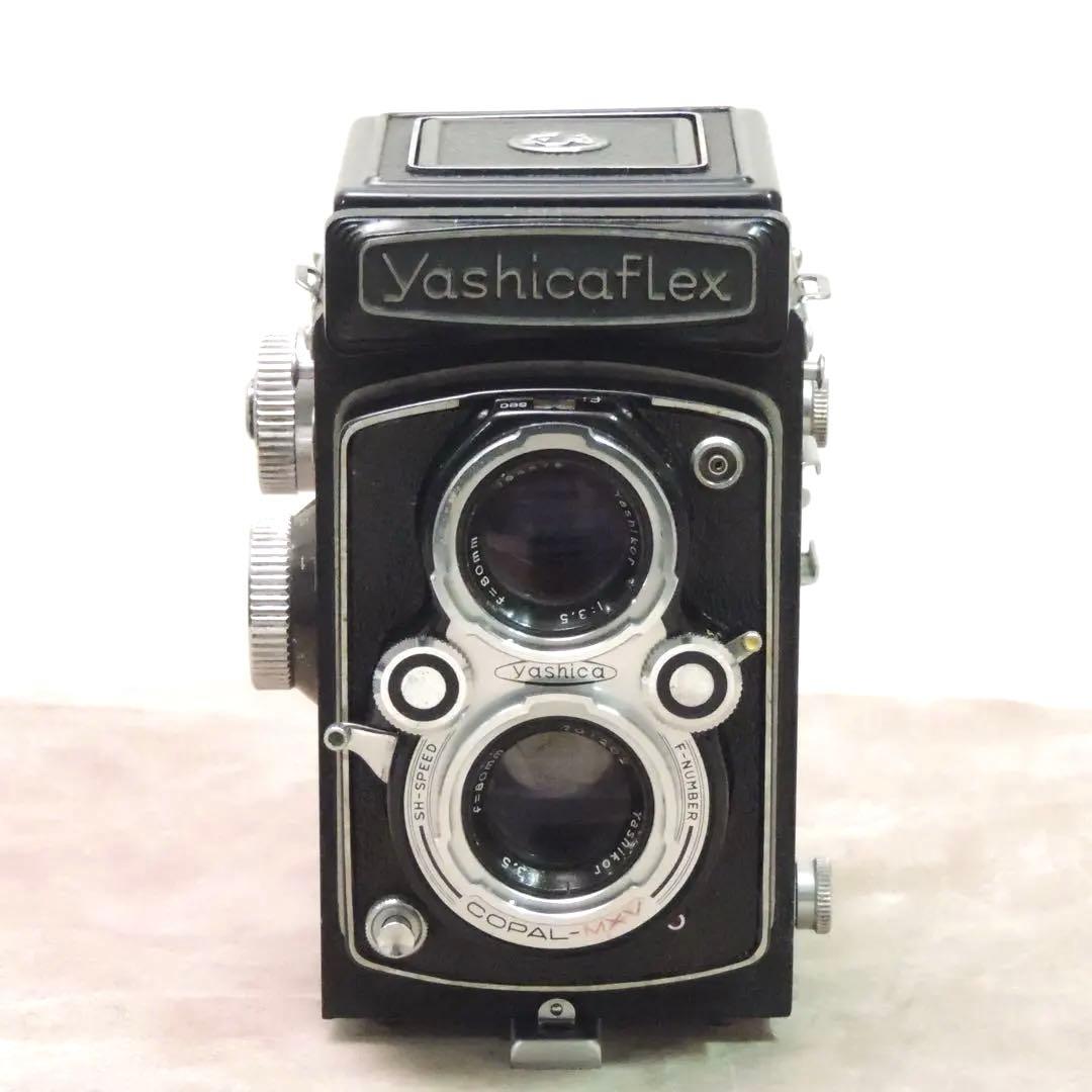 【動作品】Yashicaflex 新B 二眼レフ 中判カメラ