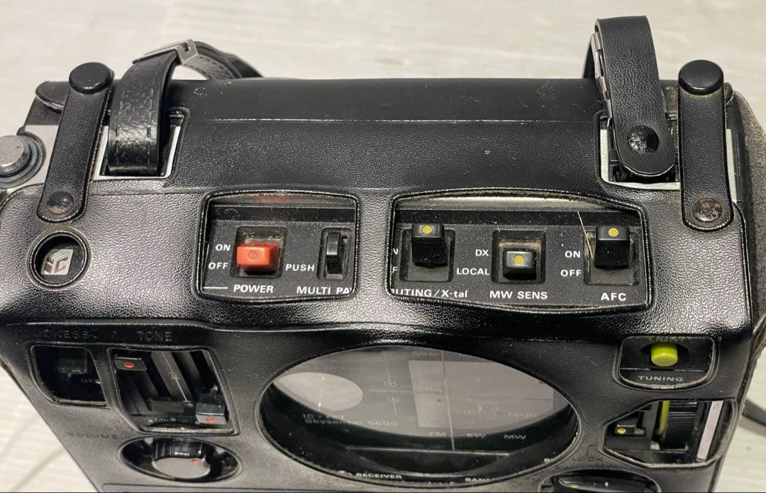 【SONY/ソニー】ICF-5600 トランジスタラジオ 通電確認済