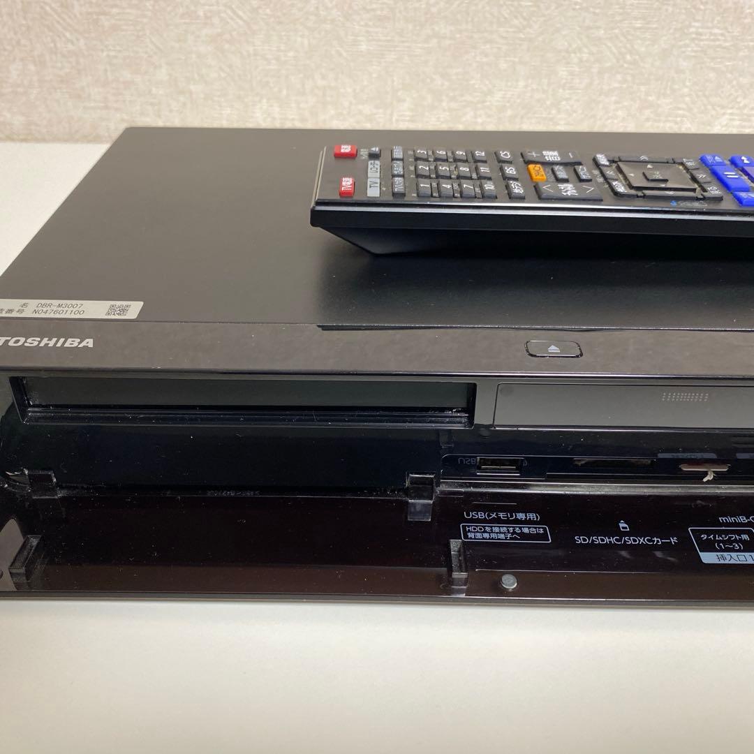 ジャンク TOSHIBA ブルーレイレコーダー DBR-M3007 レグザ