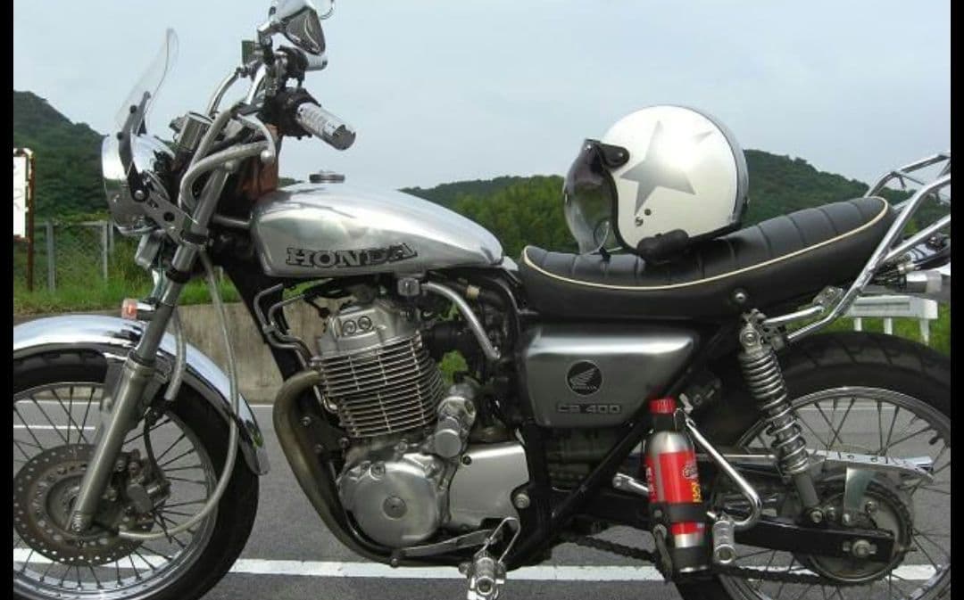 cb400ss 用 ビッグシーダー製 アルミチョップタンク cb223sにも