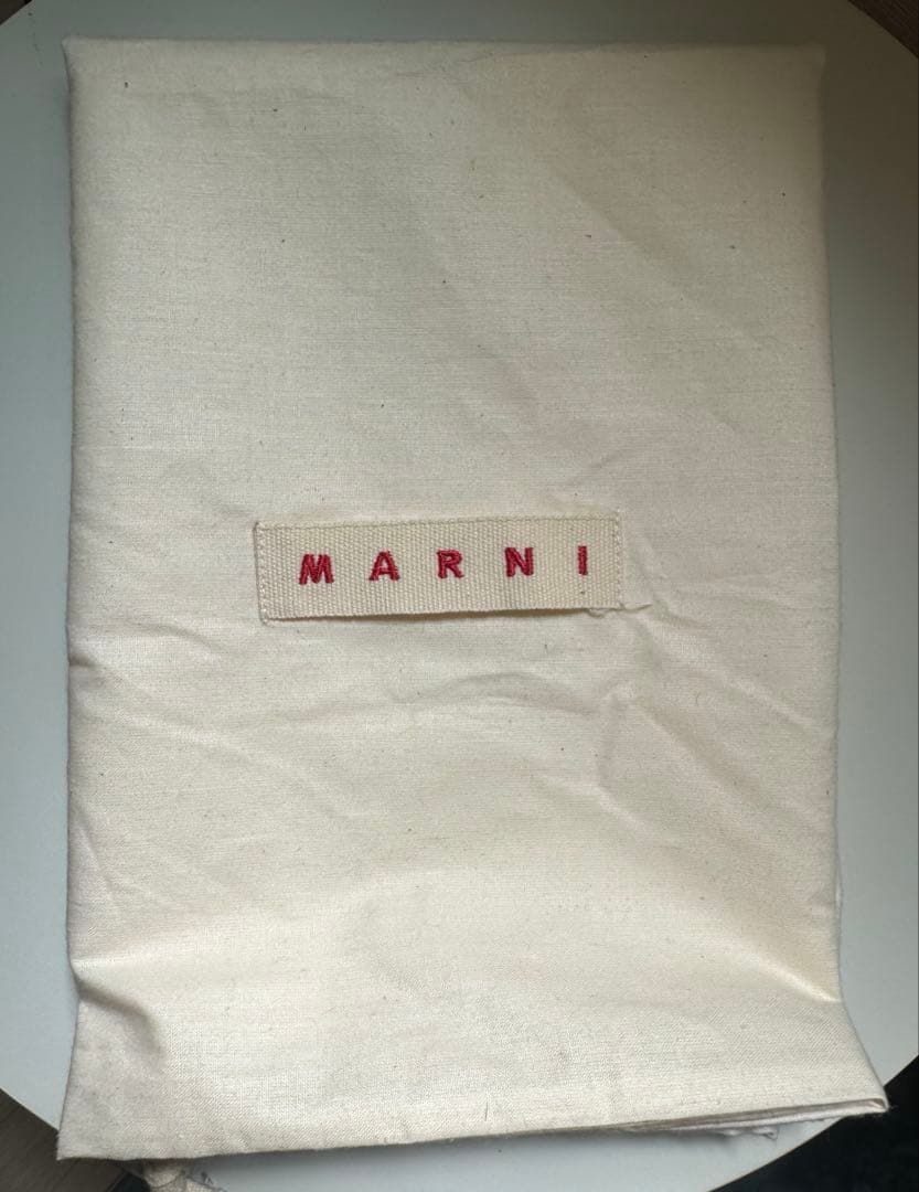 【正規品】MARNI マルニ マルニマーケット バスケット 編み込み カゴバッグ