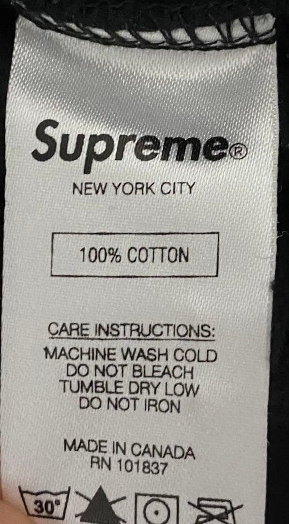 supreme Fuck You Crewneck スウェットトレーナー 刺繍