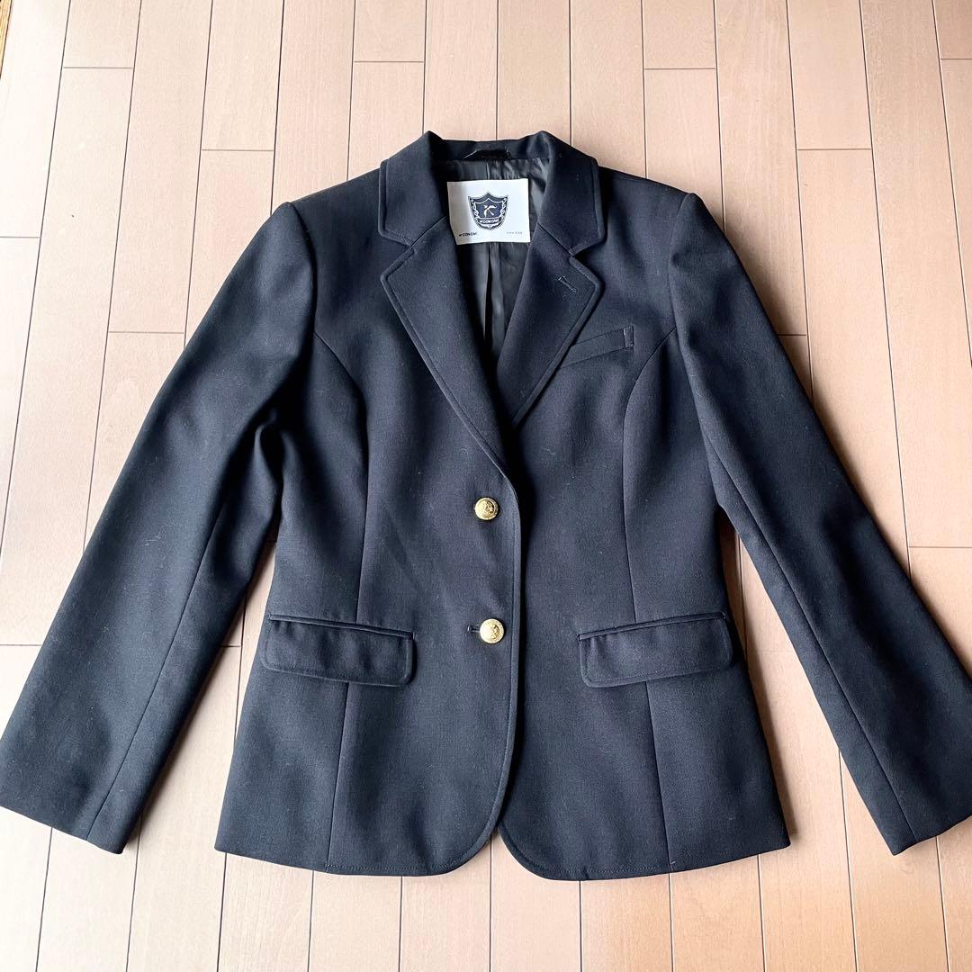 美品 ar CONOMi 紺 ブレザー 金ボタン ネイビー Lサイズ