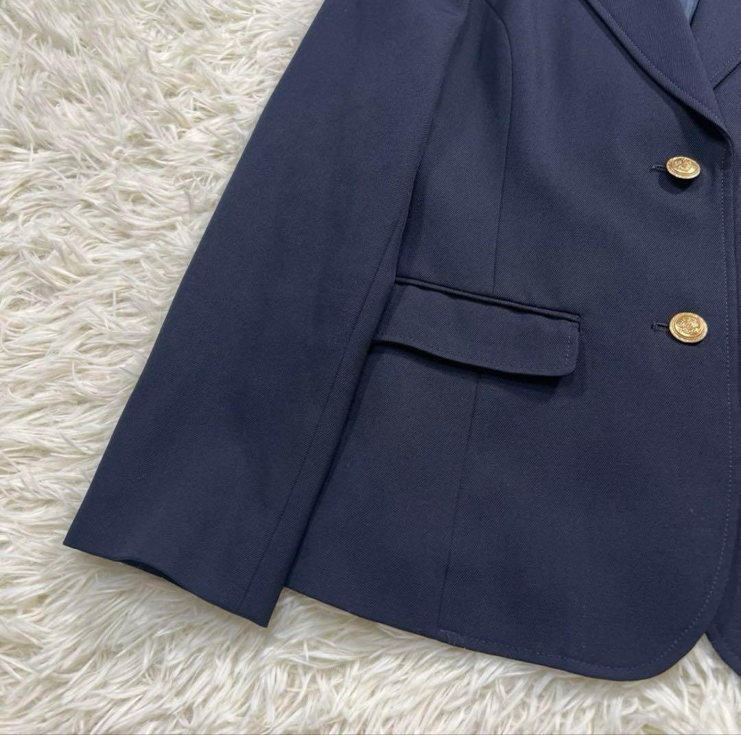 美品 ar CONOMi 紺 ブレザー 金ボタン ネイビー Lサイズ