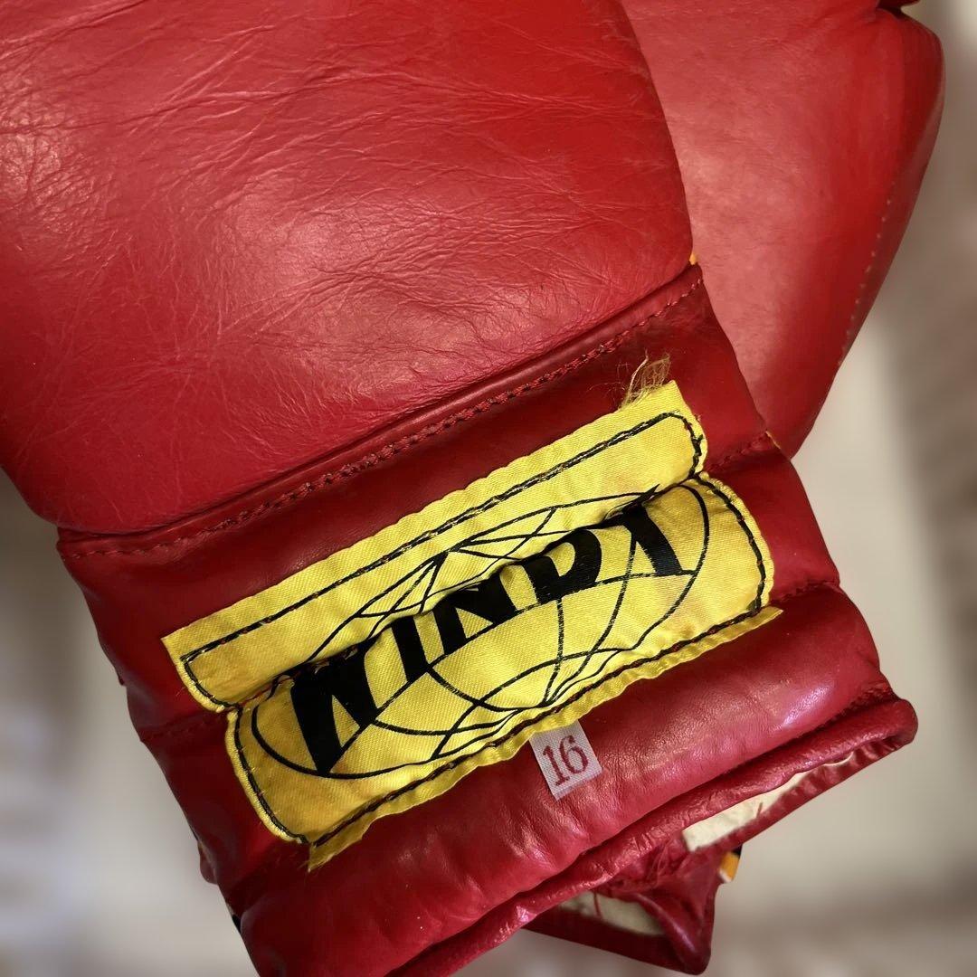 WINDY ボクシンググローブ 16oz レッド